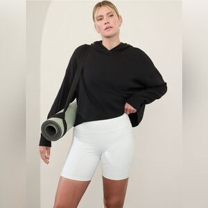 Athleta PRESENCE HOODIE Small Black NEW